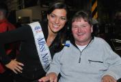 Sam is happy to meet Miss Nevada!